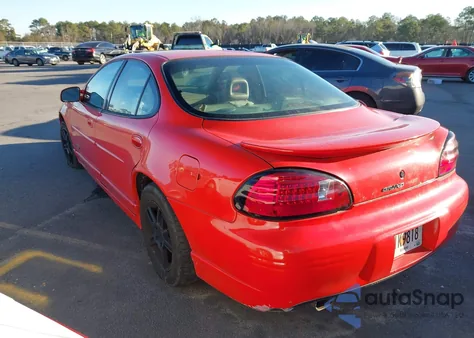 1998 Pontiac Grand Prix Gt z USA, uszkodzony, nr VIN 1G2WP5217WF242223